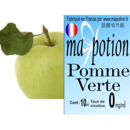 E-Liquide Fruit Pomme Verte, Eliquide Français, recharge liquide pour cigarette électronique, Ecig
