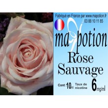 Recharge E-Liquide Saveur Rose sauvage Eliquide Français pour cigarette électronique