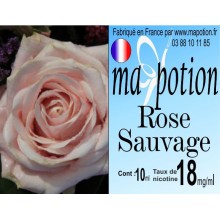 Recharge E-Liquide Saveur Rose sauvage Eliquide Français pour cigarette électronique