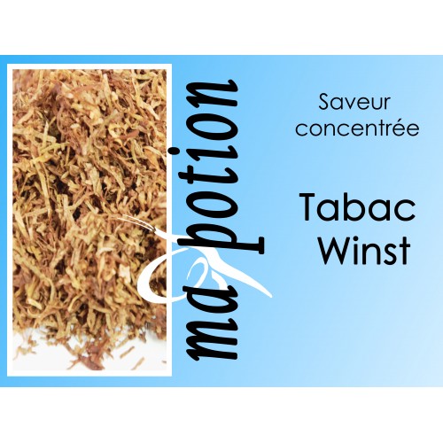 Saveur concentrée TABAC Winst pour fabriquer ses Eliquides maison, E-Liquides DIY