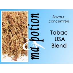 Saveur concentrée TABAC USA Blend pour fabriquer ses Eliquides maison, E-Liquides DIY