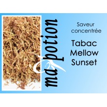 Saveur concentrée TABAC Mellow Sunset pour fabriquer ses Eliquides maison, E-Liquides DIY