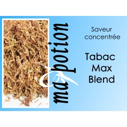 Saveur concentrée TABAC Max Blend pour fabriquer ses Eliquides maison, E-Liquides DIY