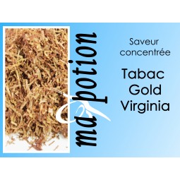 Saveur concentrée TABAC Gold Virginia pour fabriquer ses Eliquides maison, E-Liquides DIY