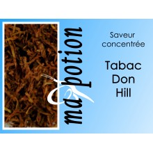 Saveur concentrée TABAC Don-Hill pour fabriquer ses Eliquides maison, E-Liquides DIY