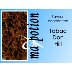 Saveur concentrée TABAC Don-Hill pour fabriquer ses Eliquides maison, E-Liquides DIY