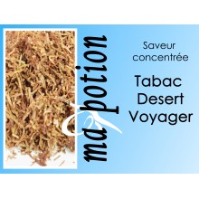 Saveur concentrée TABAC Desert Voyager pour fabriquer ses Eliquides maison, E-Liquides DIY