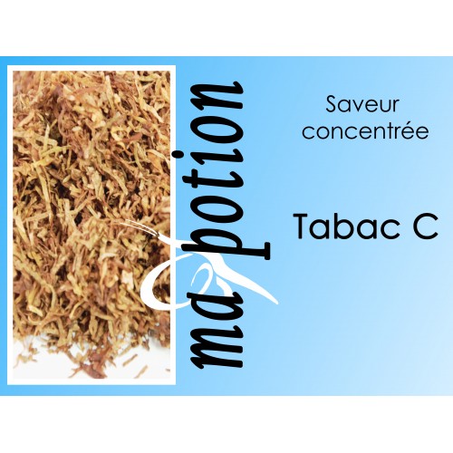 Saveur concentrée TABAC C pour fabriquer ses Eliquides maison, E-Liquides DIY