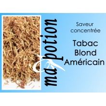 Saveur concentrée TABAC Blond Américain pour fabriquer ses Eliquides maison, E-Liquides DIY