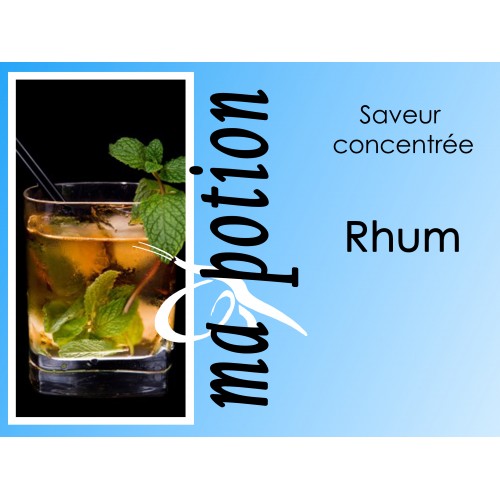 Saveur concentrée Rhum pour fabriquer ses Eliquides maison, E-Liquides DIY