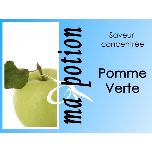 Saveur concentrée Pomme Verte pour fabriquer ses Eliquides maison, E-Liquides DIY