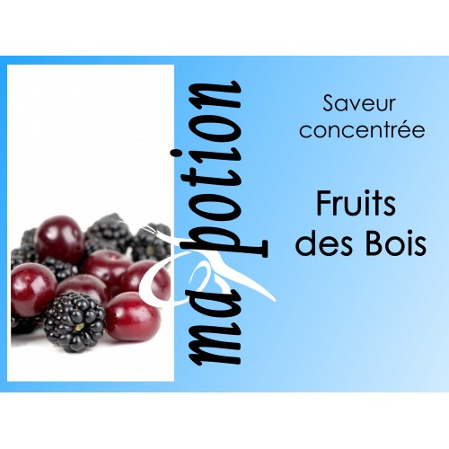 Saveur concentrée Fruits des Bois pour fabriquer ses Eliquides maison, E-Liquides DIY