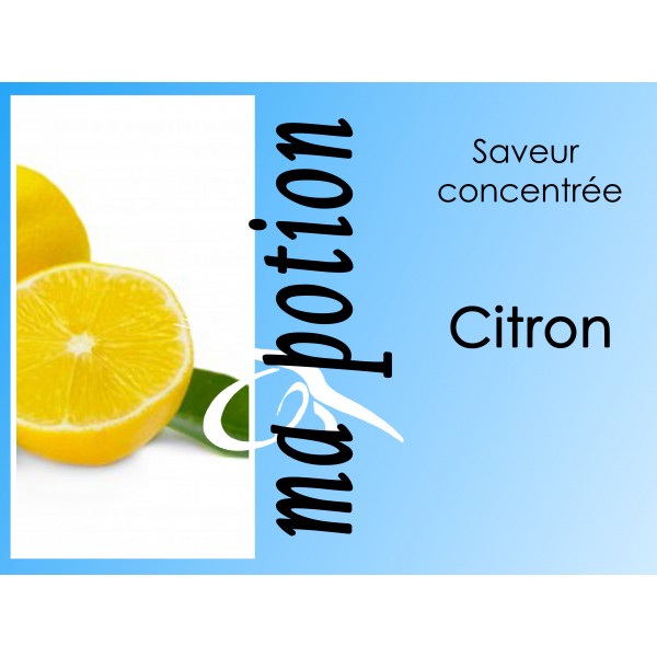 Saveur concentrée Citron pour fabriquer ses Eliquides maison, E-Liquides DIY