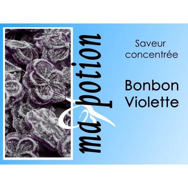 Saveur concentrée Bonbon Violette pour fabriquer ses Eliquides maison, E-Liquides DIY