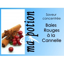 Saveur concentrée Baies rouges cannelle, pour fabriquer ses Eliquides maison, E-Liquides DIY