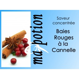 Saveur concentrée Baies rouges cannelle, pour fabriquer ses Eliquides maison, E-Liquides DIY