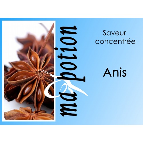 Saveur concentrée Anis pour fabriquer ses Eliquides maison, E-Liquides DIY Saveur concentrée Anis pour fabriquer ses Eliquides maison, E-Liquides DIY