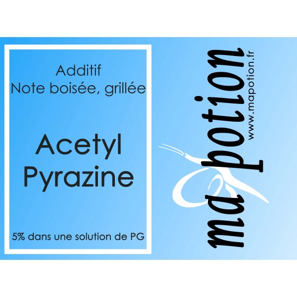 Additif acétyl-pyrazine 5% PG pour Eliquide