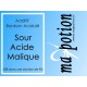 Additif Sour acide Malique 20% PG, acidulé, sucre acide, pour E-liquide Eliquide