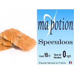 E-Liquide saveur Speculoos, Eliquide Français, recharge liquide pour cigarette électronique, Ecig