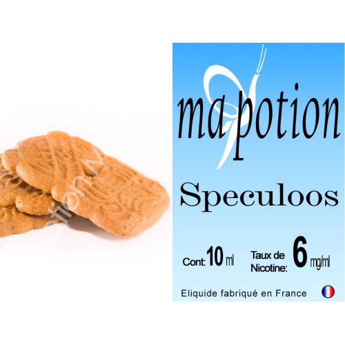 E-Liquide saveur Speculoos, Eliquide Français, recharge liquide pour cigarette électronique, Ecig