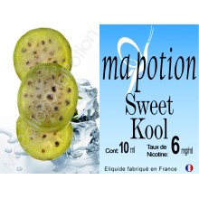 E-Liquide saveur Sweet Kool, Eliquide Français, recharge liquide pour cigarette électronique, Ecig