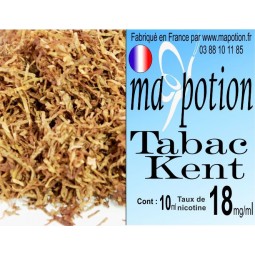 E-Liquide TABAC Kent, Eliquide Français, recharge liquide pour cigarette électronique, Ecig