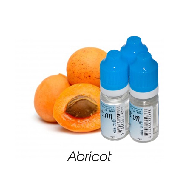 E-Liquide Fruit Abricot, Eliquide Français Ma Potion, recharge liquide pour cigarette électronique. Sans nicotine ni tabac