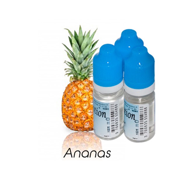 E-Liquide Fruit Ananas, Eliquide Français Ma Potion, recharge liquide pour cigarette électronique. Sans nicotine ni tabac