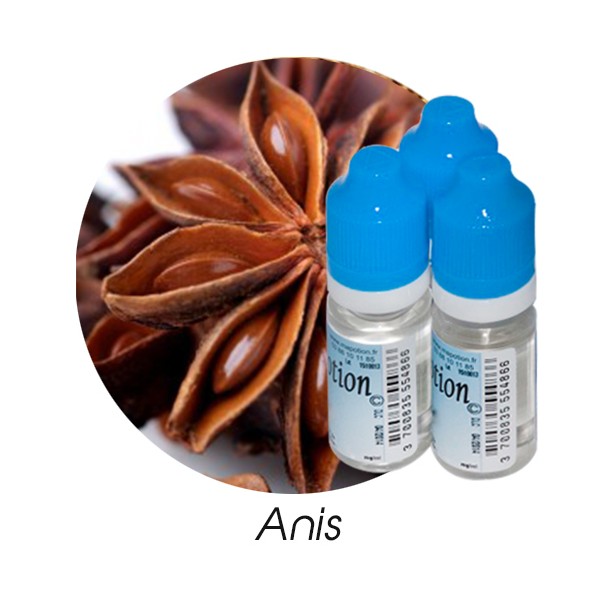 E-Liquide Fruit Anis, Eliquide Français Ma Potion, recharge liquide pour cigarette électronique. Sans nicotine ni tabac