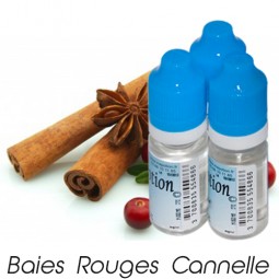 E-Liquide Fruits Baies rouges cannelle, Eliquide Français Ma Potion, recharge liquide cigarette électronique. Nicotine 0 mg