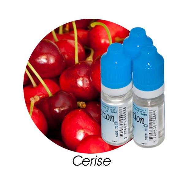 E-Liquide Fruit Cerise, Eliquide Français Ma Potion, recharge liquide pour cigarette électronique. Sans nicotine ni tabac