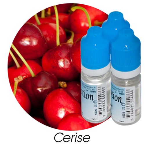 E-Liquide Fruit Cerise, Eliquide Français Ma Potion, recharge liquide pour cigarette électronique. Sans nicotine ni tabac