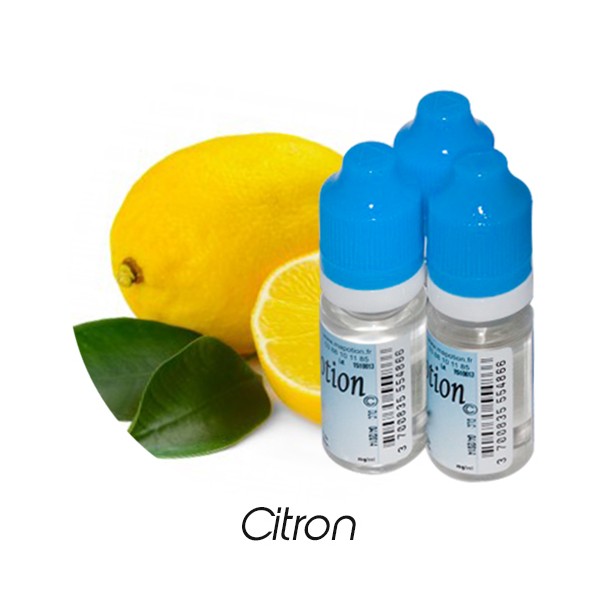 E-Liquide Fruit Citron, Eliquide Français Ma Potion, recharge liquide pour cigarette électronique. Sans nicotine ni tabac