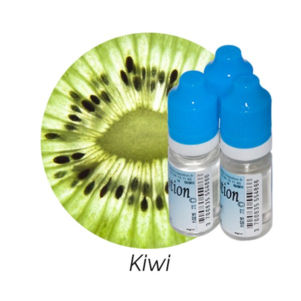 E-Liquide Fruit Kiwi, Eliquide Français Ma Potion, recharge liquide pour cigarette électronique. Sans nicotine ni tabac