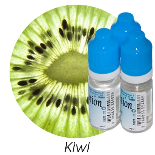 E-Liquide Fruit Kiwi, Eliquide Français Ma Potion, recharge liquide pour cigarette électronique. Sans nicotine ni tabac