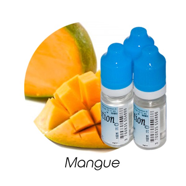 E-Liquide Fruit Mangue, Eliquide Français Ma Potion, recharge liquide pour cigarette électronique. Sans nicotine ni tabac