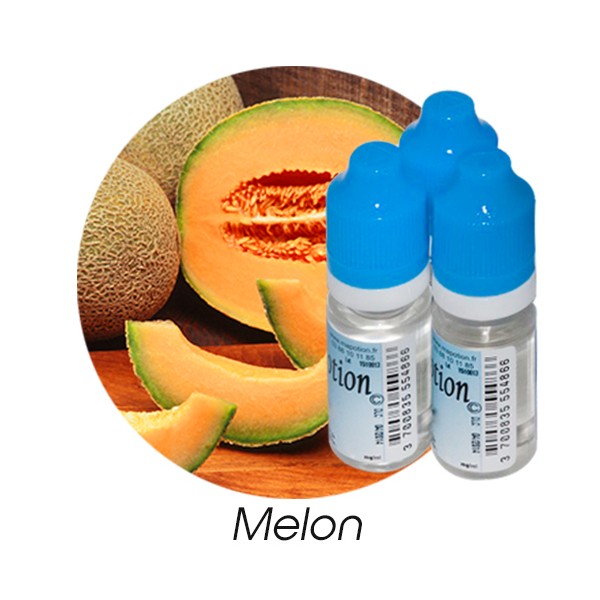 E-Liquide Fruit Melon, Eliquide Français Ma Potion, recharge liquide pour cigarette électronique. Sans nicotine ni tabac