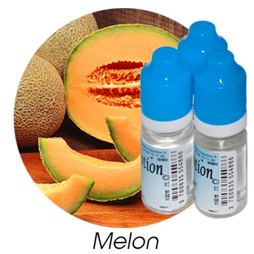 E-Liquide Fruit Melon, Eliquide Français Ma Potion, recharge liquide pour cigarette électronique. Sans nicotine ni tabac