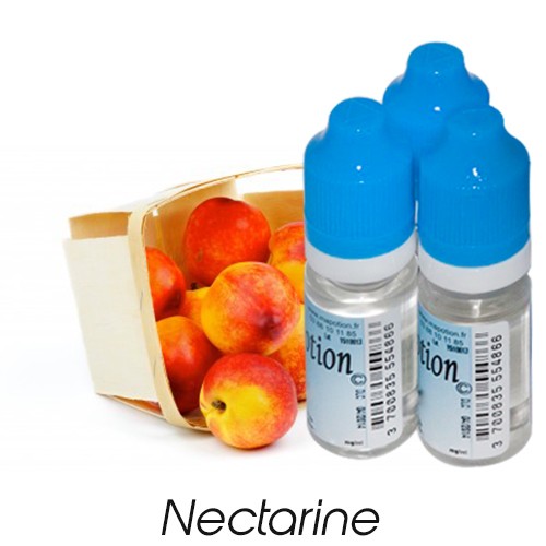 E-Liquide Fruit Nectarine, Eliquide Français Ma Potion, recharge liquide pour cigarette électronique. Sans nicotine ni tabac