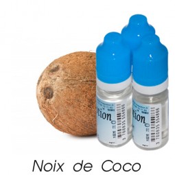E-Liquide Fruit Noix de coco, Eliquide Français Ma Potion, recharge liquide pour cigarette électronique. Sans nicotine ni tabac