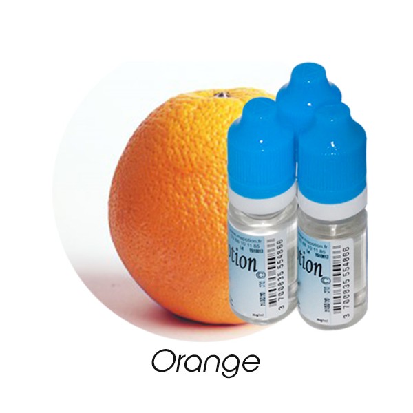E-Liquide Fruit Orange, Eliquide Français Ma Potion, recharge liquide pour cigarette électronique. Sans nicotine ni tabac