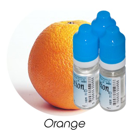 E-Liquide Fruit Orange, Eliquide Français Ma Potion, recharge liquide pour cigarette électronique. Sans nicotine ni tabac