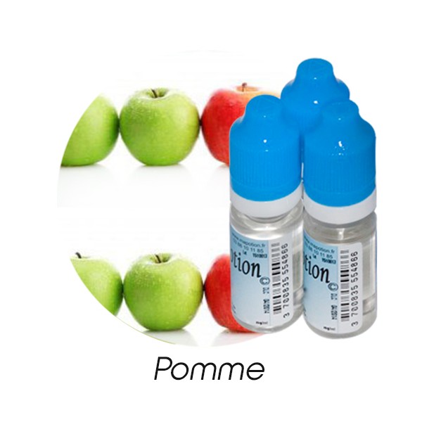 E-Liquide Fruit Pomme, Eliquide Français Ma Potion, recharge liquide pour cigarette électronique. Sans nicotine ni tabac