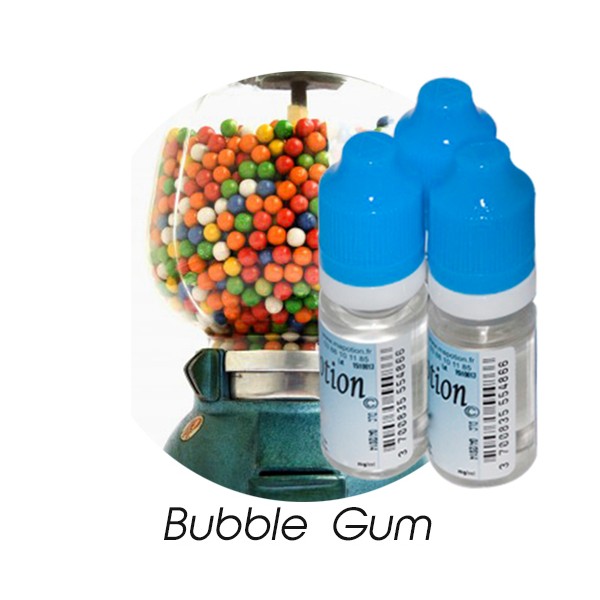 E-Liquide Saveur Bubble gum, Eliquide Français Ma Potion, recharge liquide pour cigarette électronique. Sans nicotine ni tabac