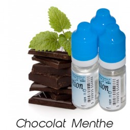E-Liquide Saveur Chocolat Menthe, Eliquide Français Ma Potion, recharge liquide cigarette électronique. Sans nicotine ni tabac