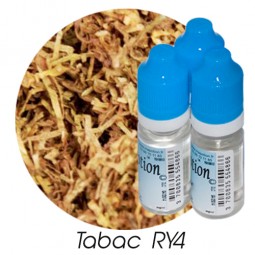 Lot de 3 E-Liquide TABAC RY4, Eliquide Français Ma Potion, recharge liquide cigarette électronique. Sans nicotine ni tabac