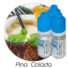 Lot de 3 E-Liquide Pina colada Eliquide Français Ma Potion, recharge liquide cigarette électronique. Sans nicotine ni tabac