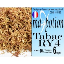 E-Liquide TABAC RY4, Eliquide Français, recharge liquide pour cigarette électronique, Ecig