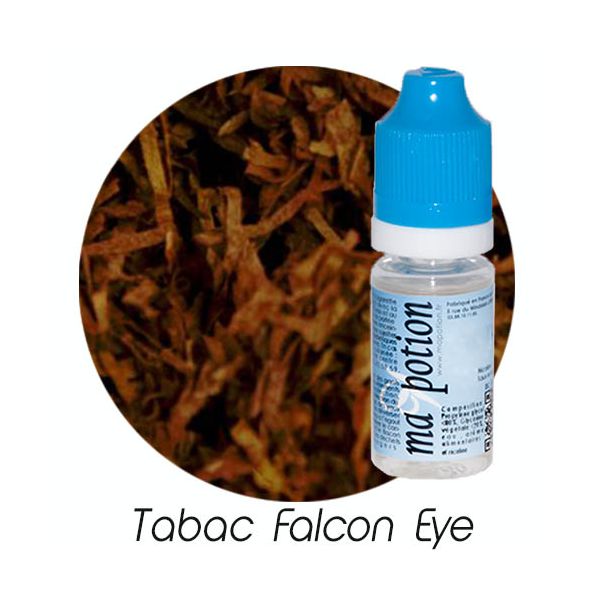 E-Liquide TABAC FALCON EYE, Eliquide Français, recharge liquide pour cigarette électronique, Ecig